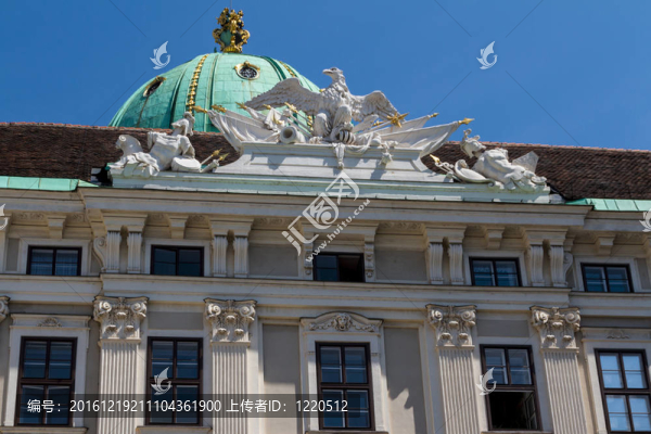 霍夫堡宮宮殿和紀(jì)念碑。vienna.austria。