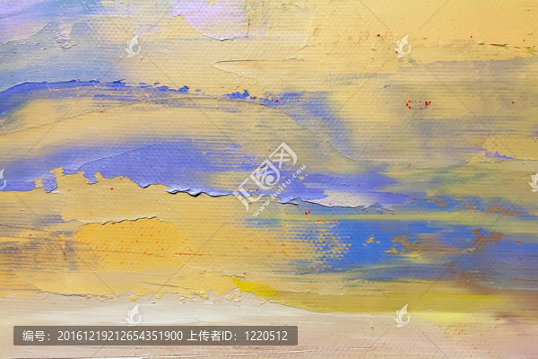 米色的油畫(huà)