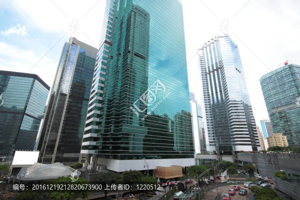 繁華的城市