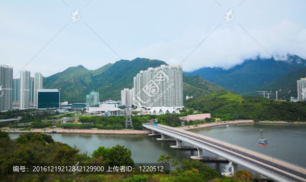 鬧市與交通橋