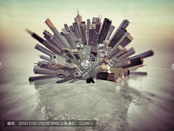 futuristc城沉沒(méi)大海