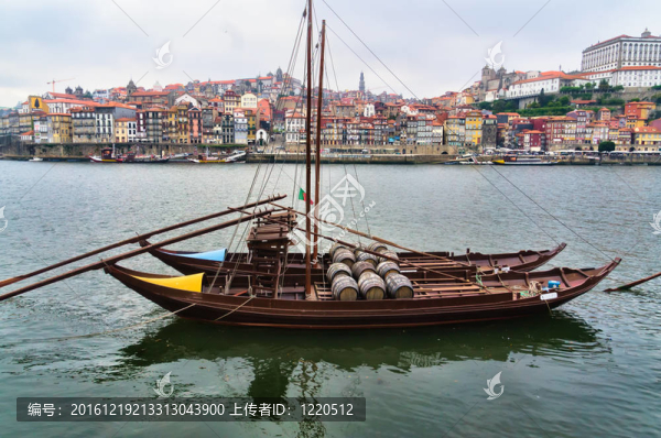 對杜羅羅河河全景；波爾圖