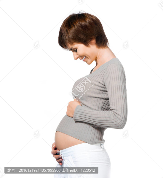 懷孕的女人