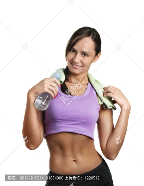 健身的女人