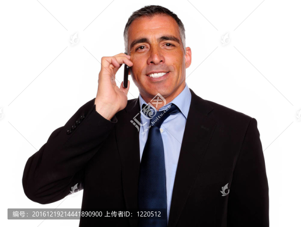魅力商人在手機上說話