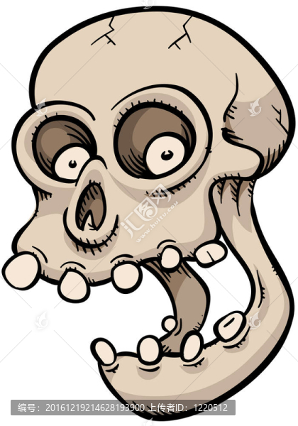 快樂的Cartoon,Skull