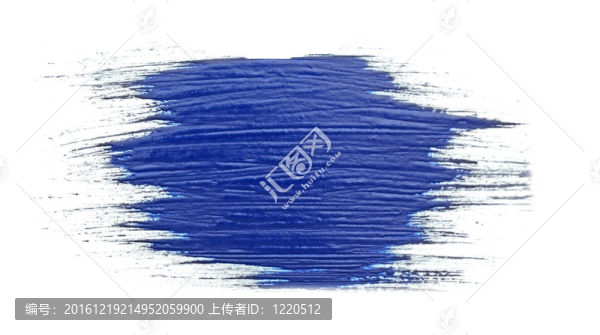 藍(lán)色筆觸刷在白色上