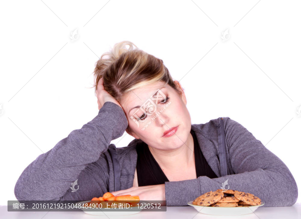 女人在飲食上做出選擇