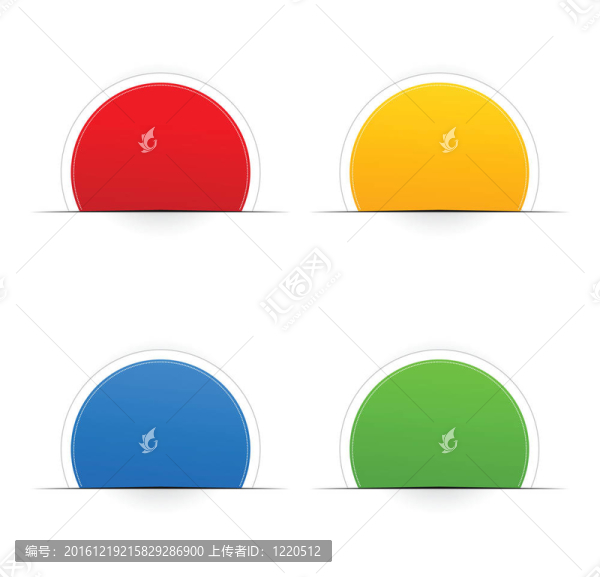 圓形貼紙