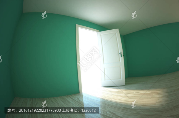 空蕩蕩的房間