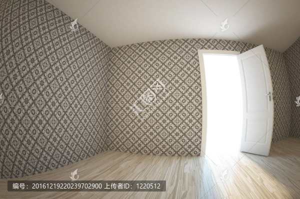 空蕩蕩的房間