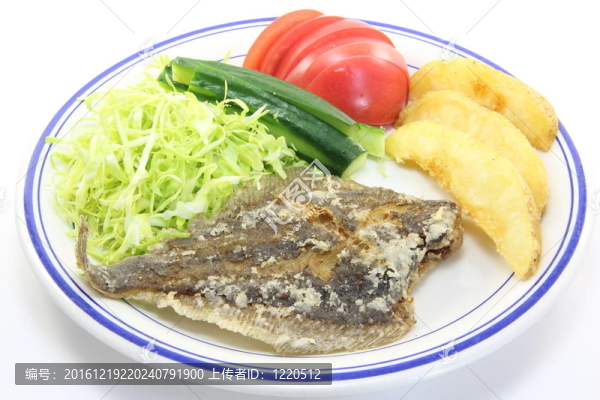 煎比目魚