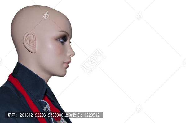 一個(gè)模特特寫