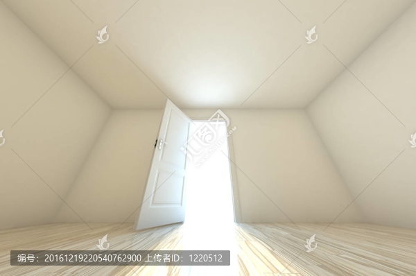 空蕩蕩的房間