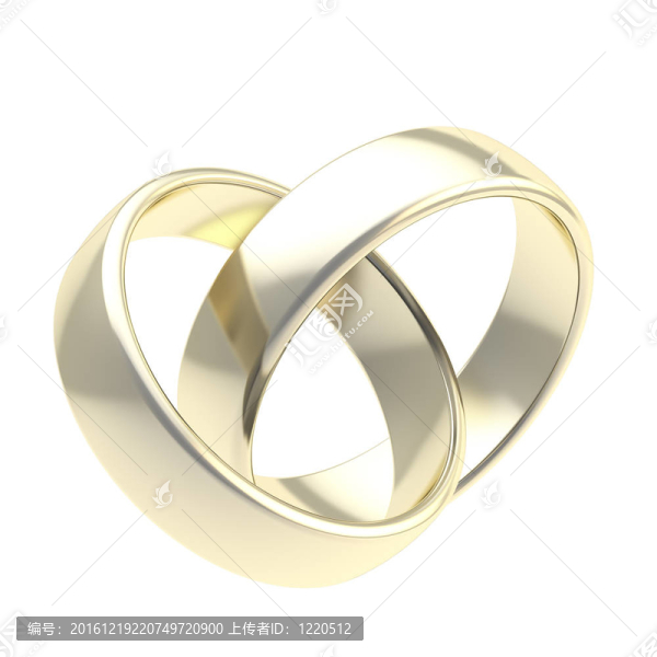 兩枚金婚戒指