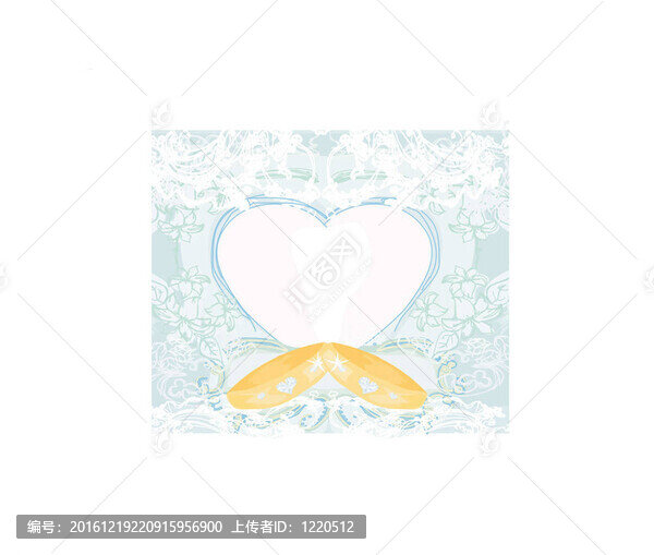 帶戒指的結(jié)婚請(qǐng)柬