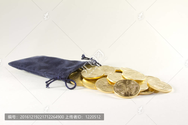 一袋溢出的金幣