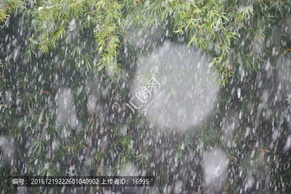 下雪素材
