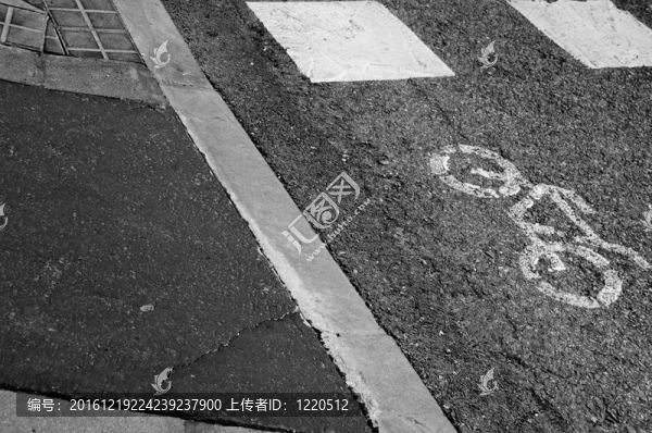 信號的自行車