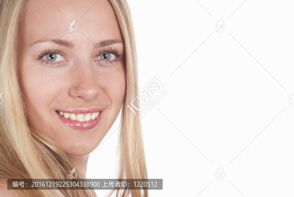 可愛的女孩畫像