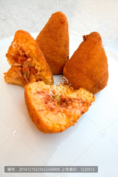arancini傳統(tǒng)炒飯小吃西西里島
