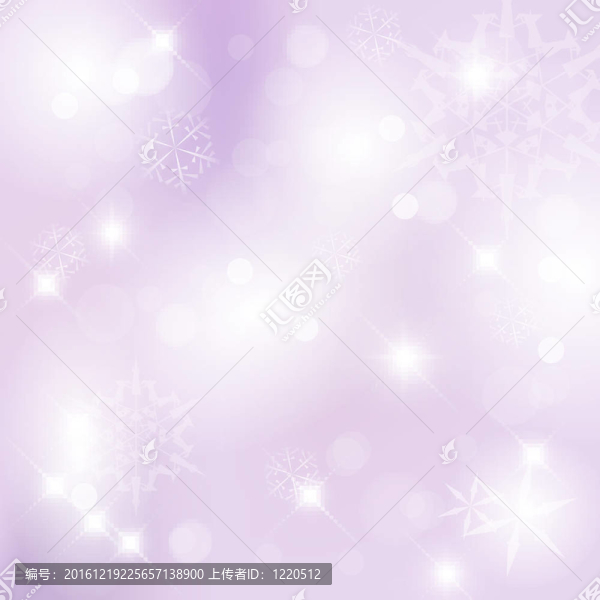 帶白色雪花的圣誕背景