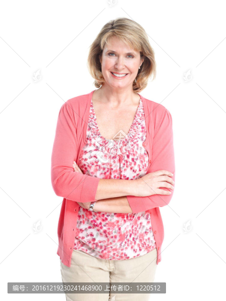 高級的女人。