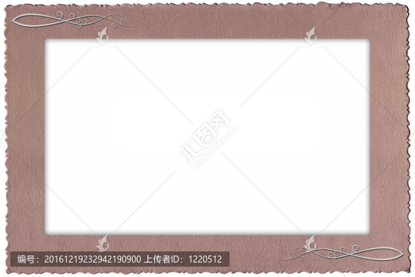 復(fù)古舊彩色相框。