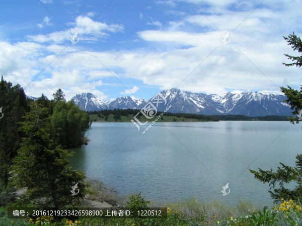 在大提頓湖