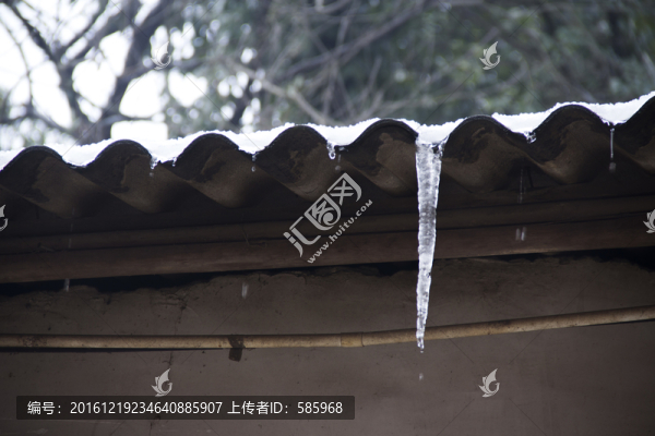 冰掛融雪