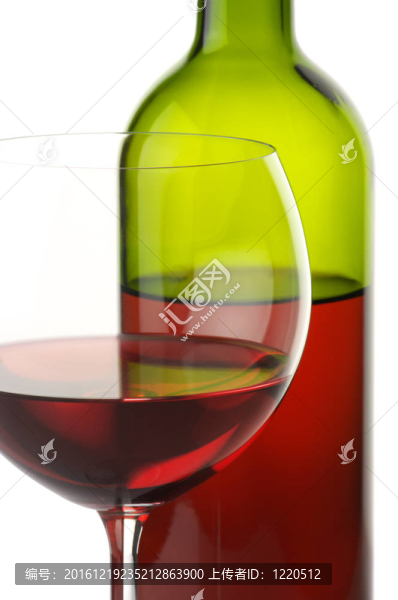 紅葡萄酒的特寫