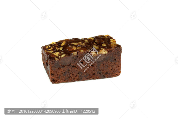 巧克力蛋糕配奶油分離抽