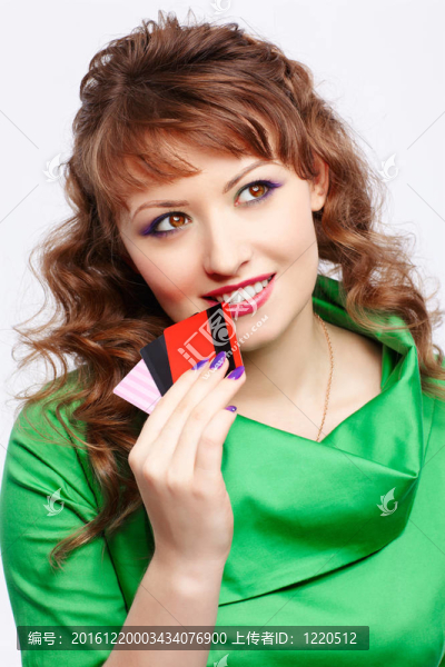 購物狂的女人