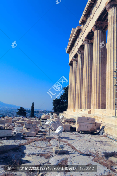 帕特農(nóng)神廟；阿克羅波利斯；Athens；希臘
