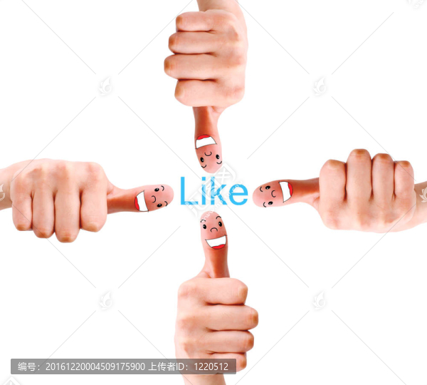 手按按鈕