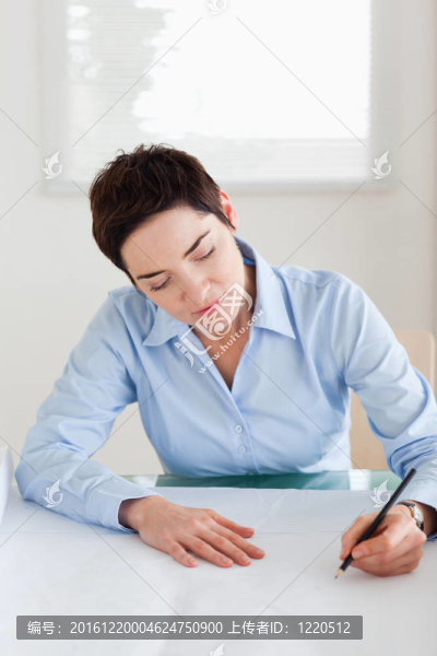 迷人的女人與建筑計劃