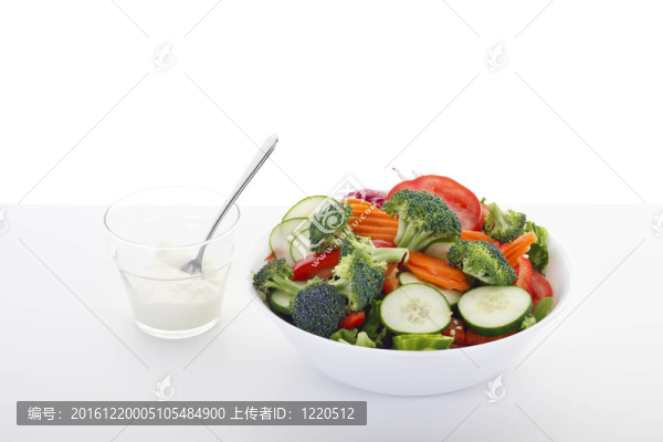 白汁蔬菜沙拉