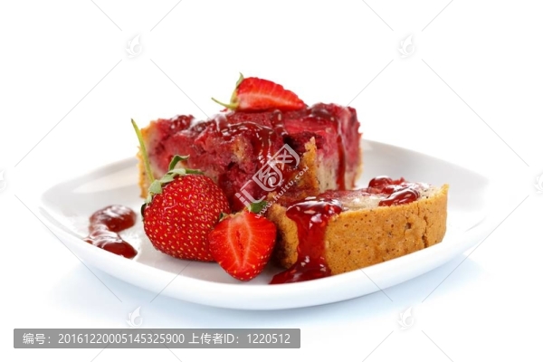 草莓果醬蛋糕