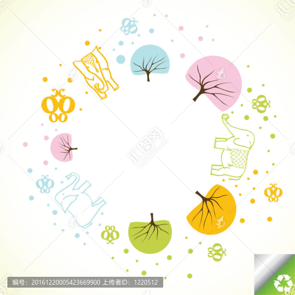 生態(tài)綠色星球概念