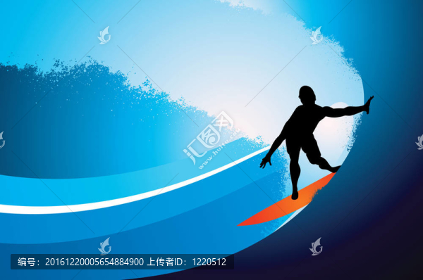 沖浪波背景