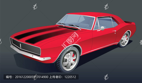 老美國(guó)肌肉車(chē)圖