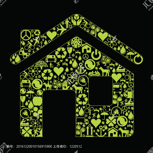 生態(tài)住宅的生態(tài)圖標(biāo)