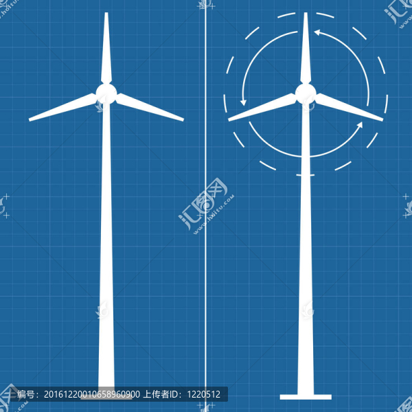 替代能源風(fēng)力發(fā)電機(jī)