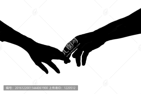 牽著的手