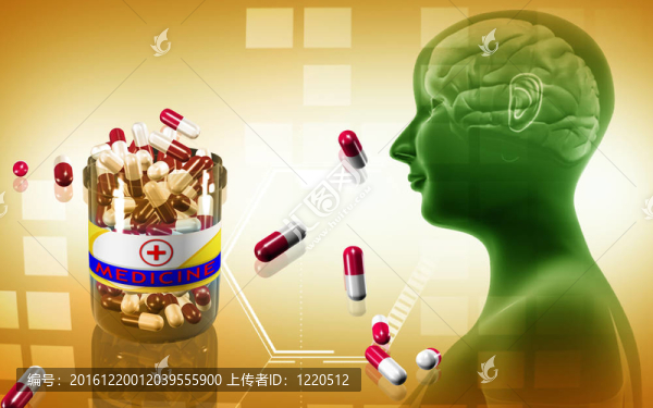人腦膠囊瓶