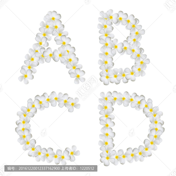 該字母孤立