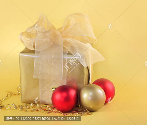 金色的圣誕禮物