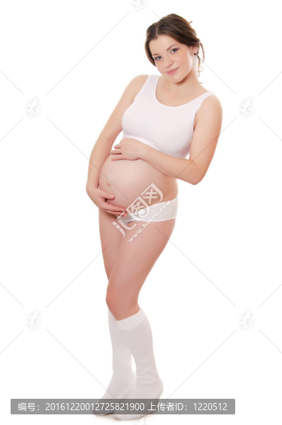 懷孕的女人