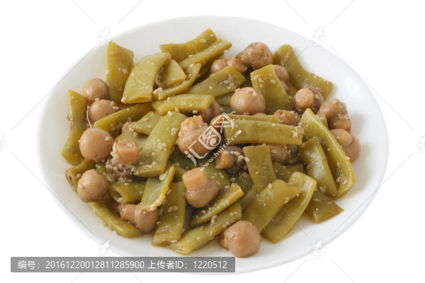 香菇青豆