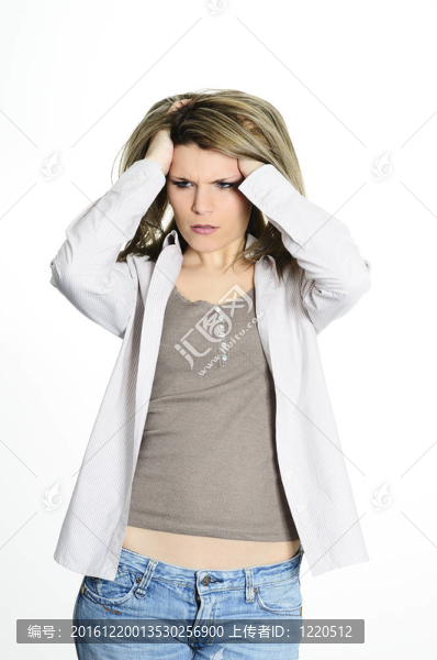 郁悶的女人